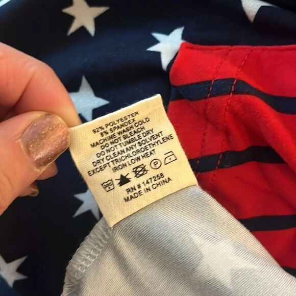 Simply Southern Stars and Stripes Double Hoodie, size L - Picture 11 of 11